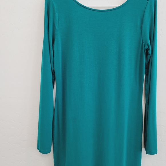 💕 Forever 21 Emerald Green Bodycon Dress Size Large - Picture 10 of 11